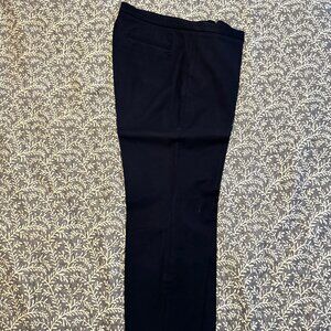 Banana Republic Side Zip Ankle Pant in Navy Blue Size 14